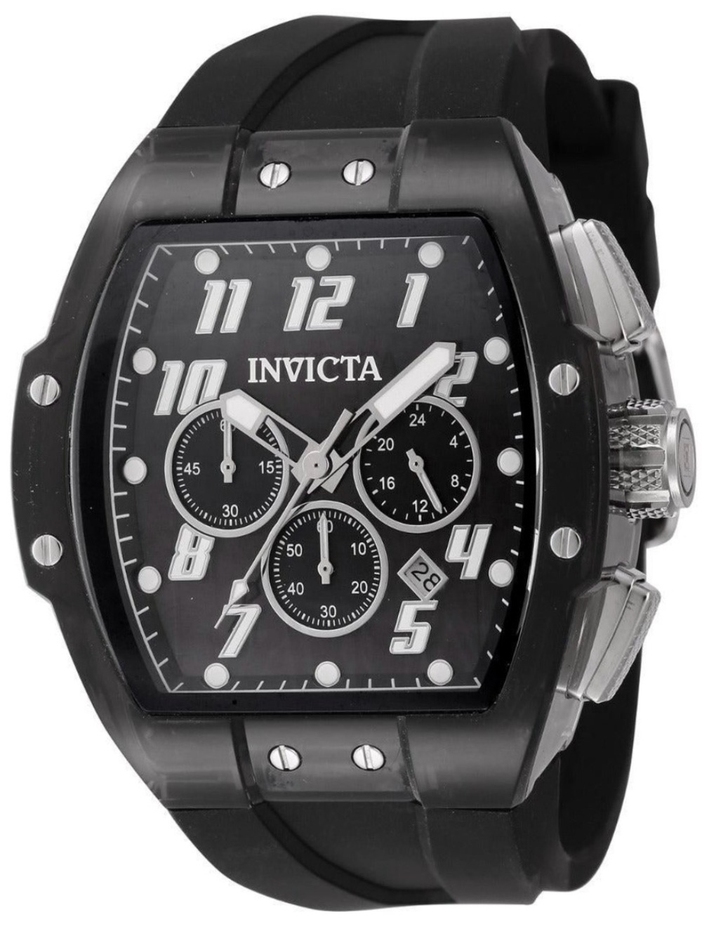 Invicta S1 Rally Kinesia Anatomic Men's Watch - 47mm. Black (45480)